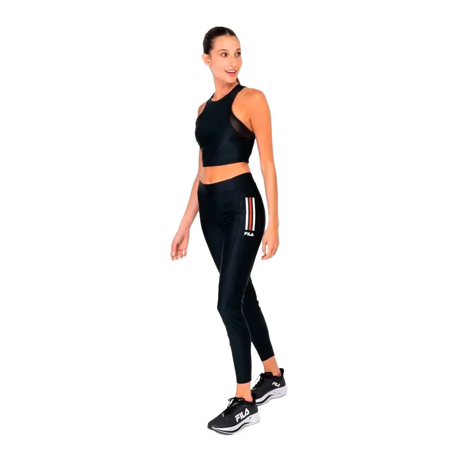 Imagen 3 de 4 de Calza Fila Future Sport Flow-NEGRO
