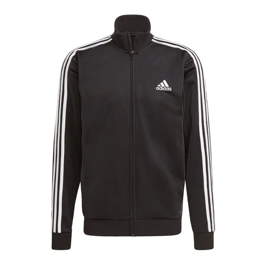Imagen 3 de 5 de Conjunto adidas Essentials 3 Stripes-NEGRO/BLANCO