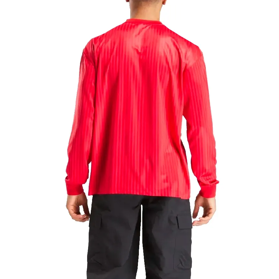 Imagen 2 de 4 de Remera Reebok Ri Cross Check Ls Jersey-ROJO/NEGRO