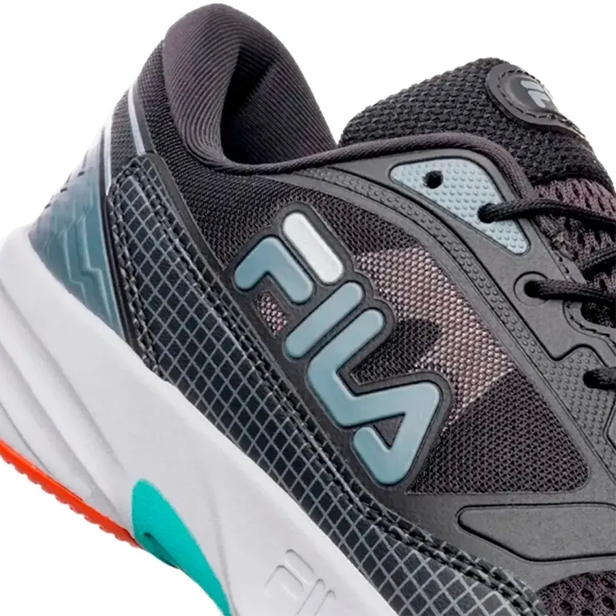 Imagen 3 de 5 de Zapatillas Fila Serve-NEGRO/NARANJA