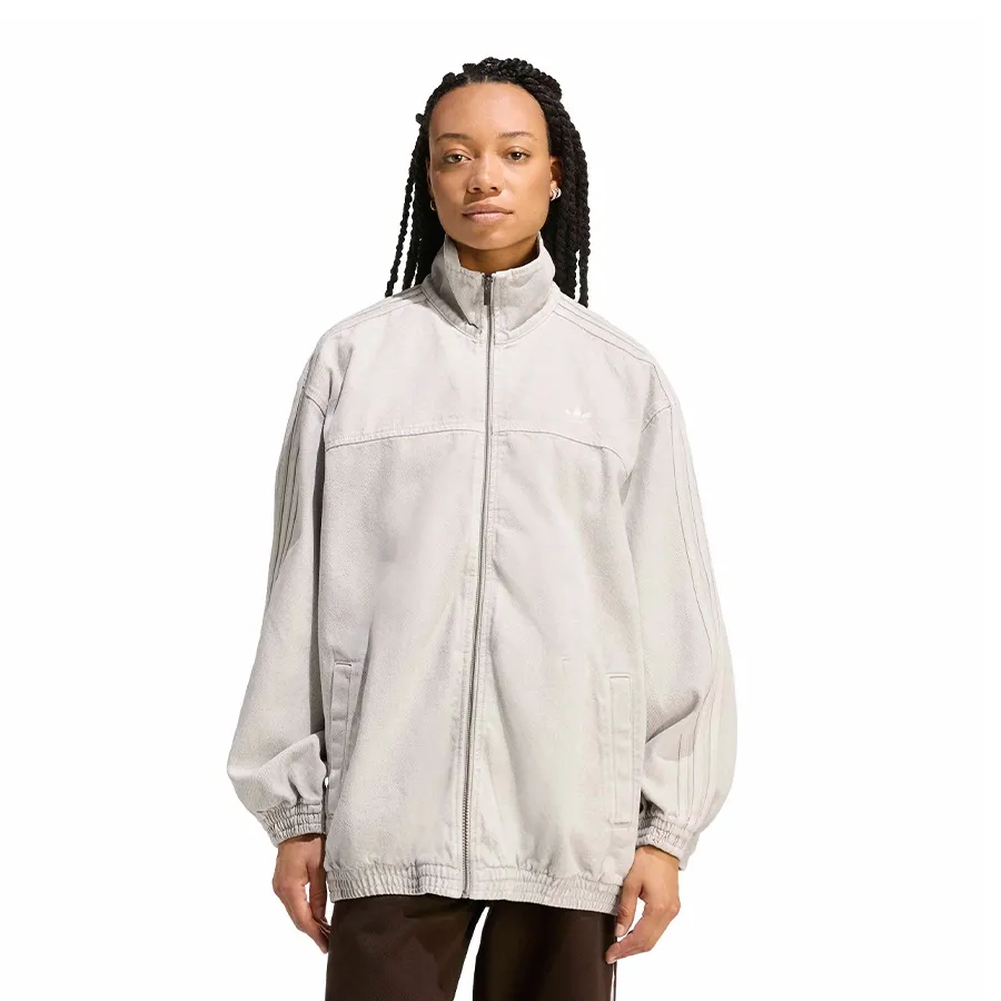 Imagen 0 de 5 de Campera adidas originals Firebird Adilenium Denim-GRIS