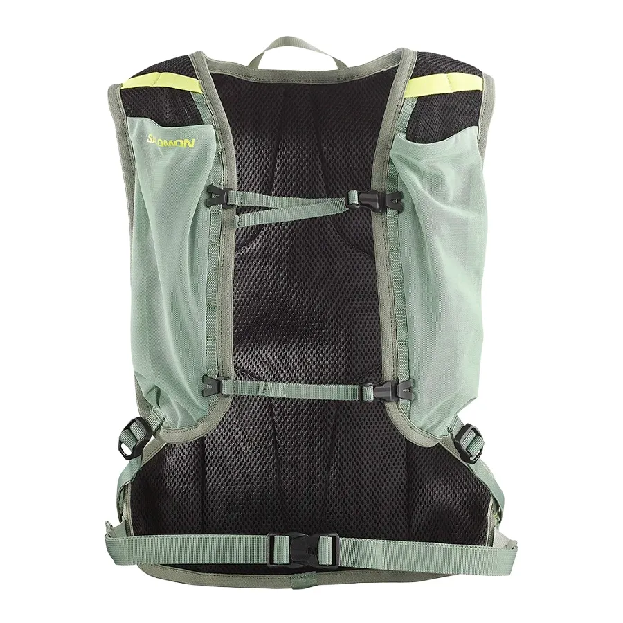 Imagen 1 de 4 de Mochila Salomon Cross 8-VERDE/AMARILLO/NEGRO