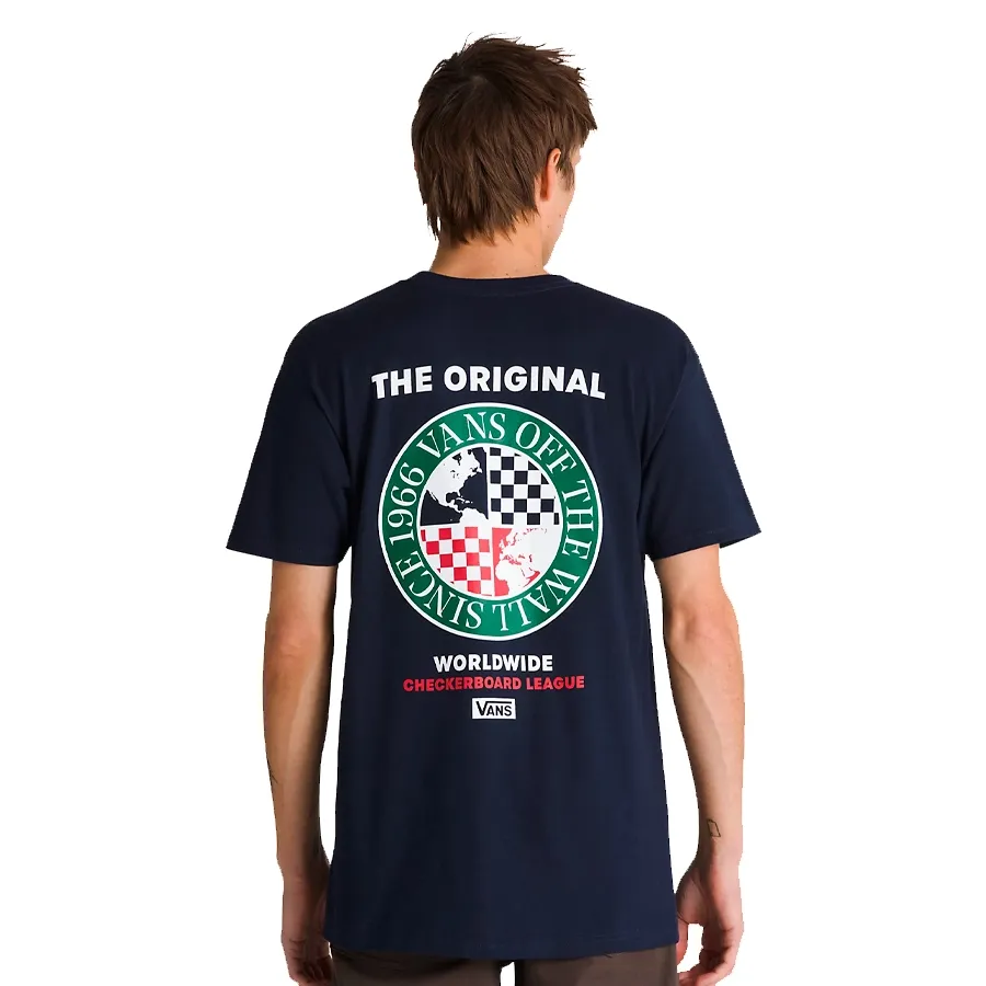 Imagen 1 de 4 de Remera Vans World Team Ss-MARINO