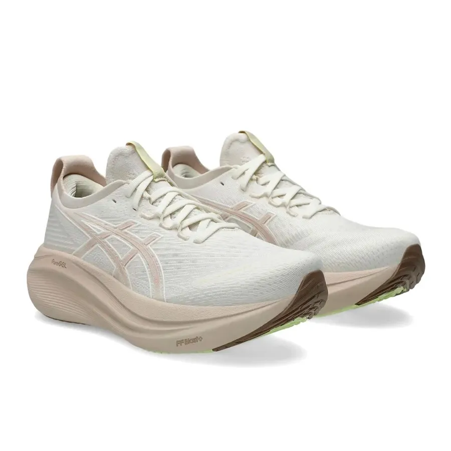 Imagen 1 de 7 de Zapatillas Asics Gel Nimbus 27-CREMA/BEIGE