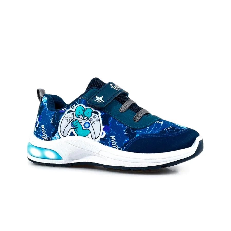 Imagen 0 de 2 de Zapatillas Footy Joystick-AZUL/BLANCO