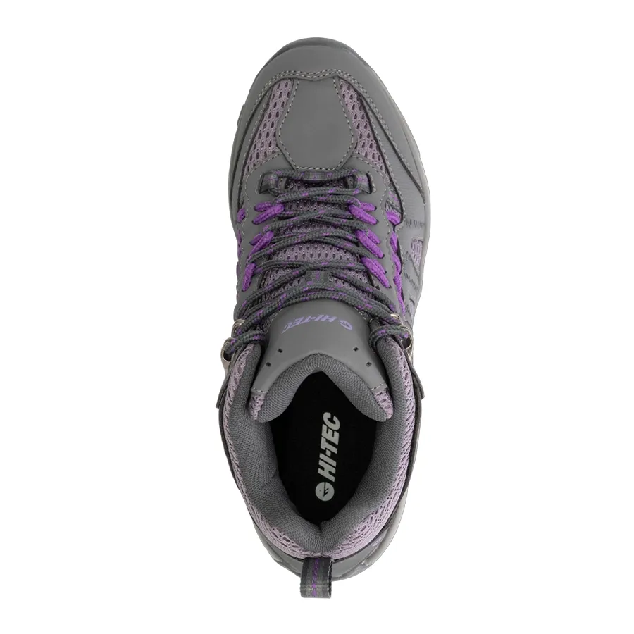 Imagen 3 de 5 de Botas Hi-tec Santa Cruz Trek Mid-GRIS/MORADO