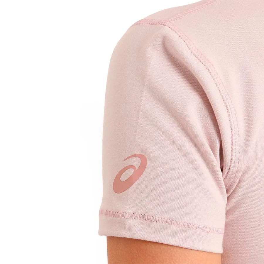 Imagen 2 de 4 de Remera Asics Icon Shimmer Ss22-ROSA