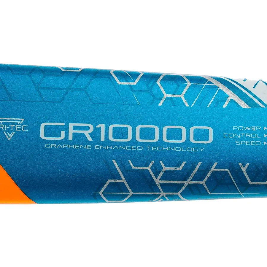 Imagen 2 de 4 de Palo De Hockey Grays Db Mic-BLANCO/PETROLEO/NARANJA