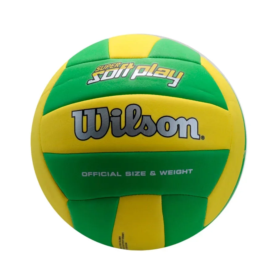 Imagen 0 de 2 de Pelota Wilson Super Soft Play Vb Yegrn Bulk-VERDE/AMARILLO