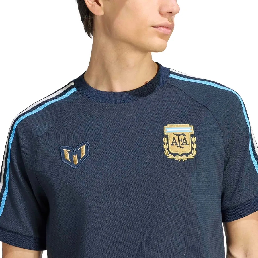 Imagen 3 de 5 de Remera adidas originals Selección Argentina 26 Messi-MARINO/CELESTE/BLANCO