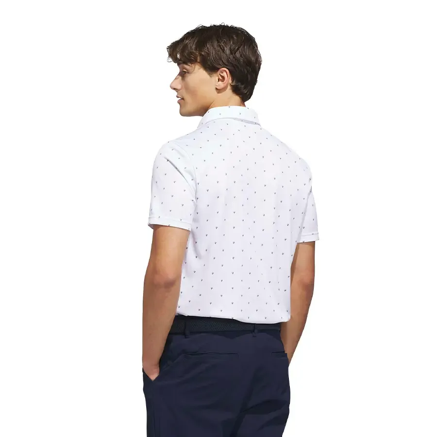 Imagen 1 de 5 de Polo adidas Performance Printed-BLANCO