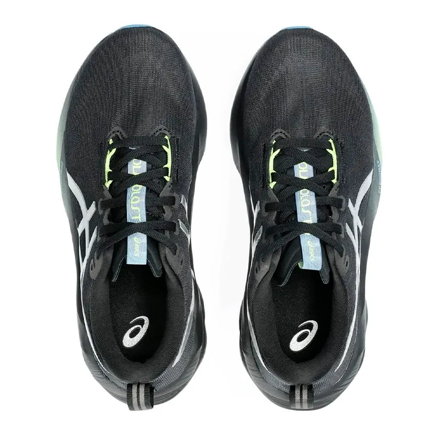 Imagen 3 de 7 de Zapatillas Asics Novablast 5 Luxe-NEGRO/PLATA/LIMA