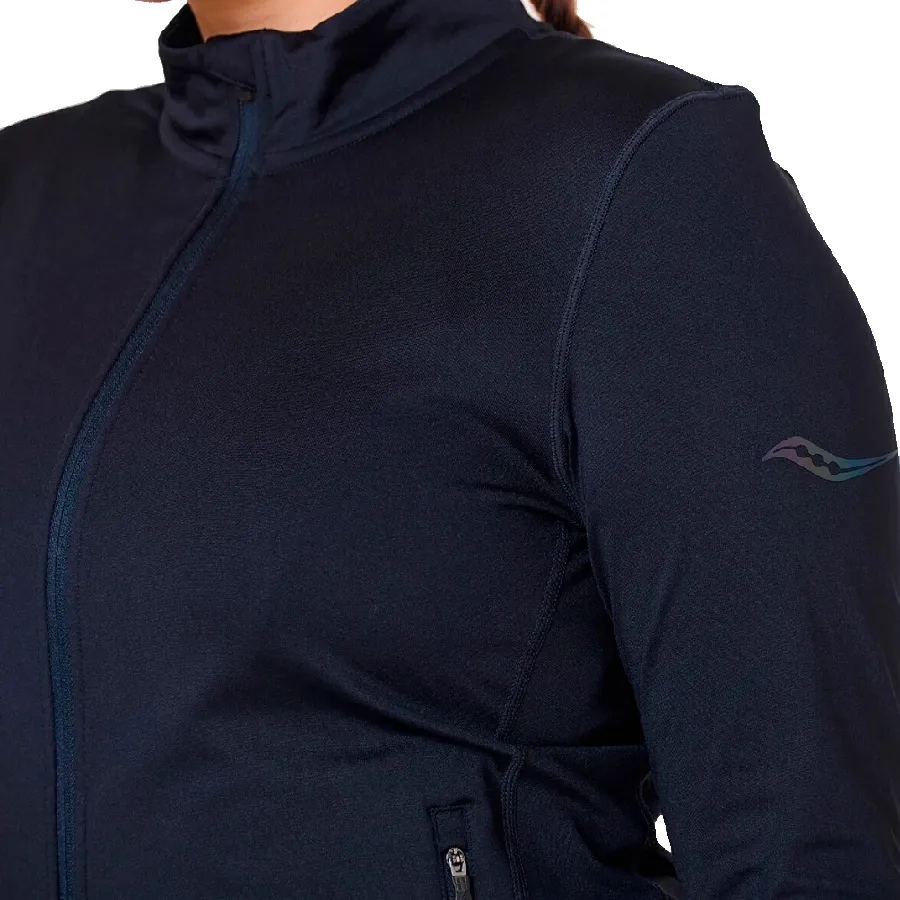 Imagen 2 de 3 de Campera Saucony Solstice Full Zip-NEGRO