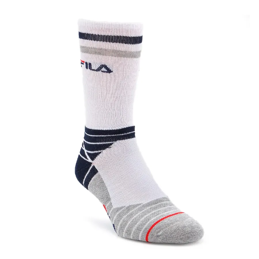 Imagen 2 de 4 de Medias Fila Juego Pack X 3-BLANCO/GRIS/ROJO