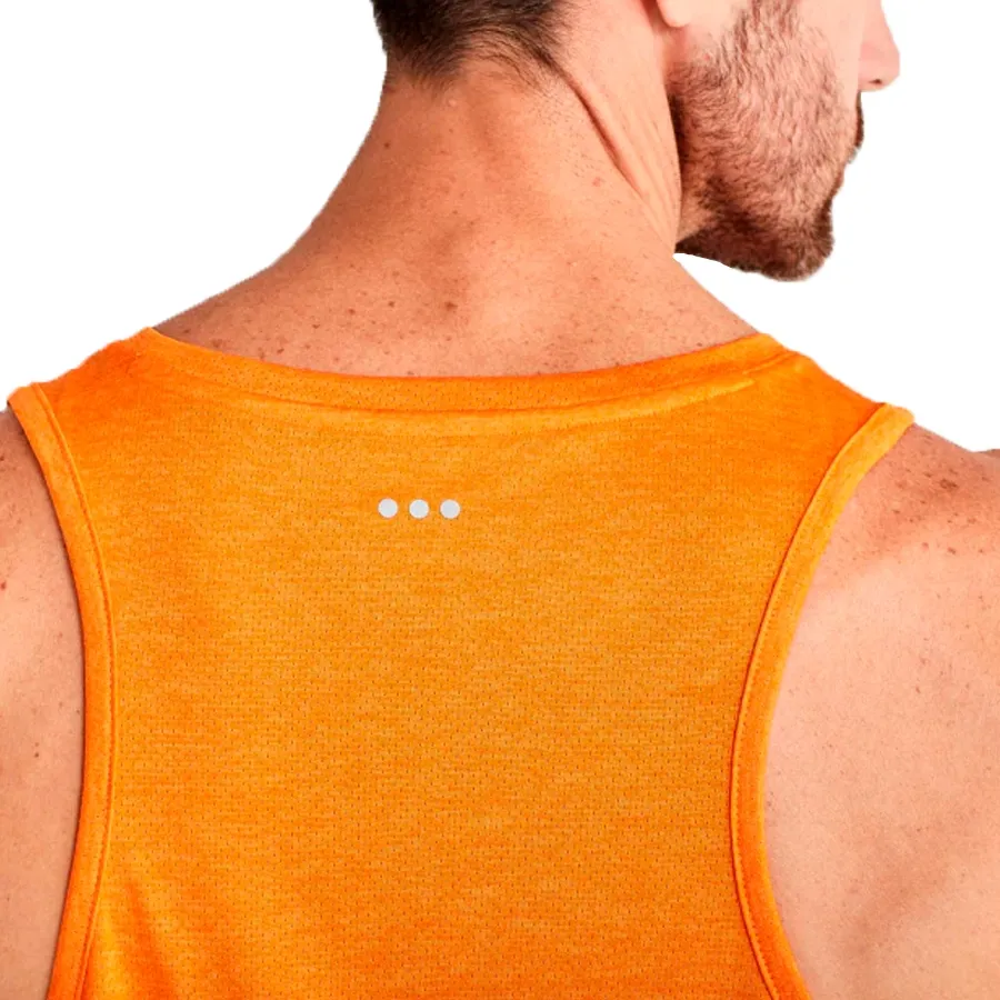 Imagen 3 de 4 de Musculosa Saucony Stopwatch-NARANJA