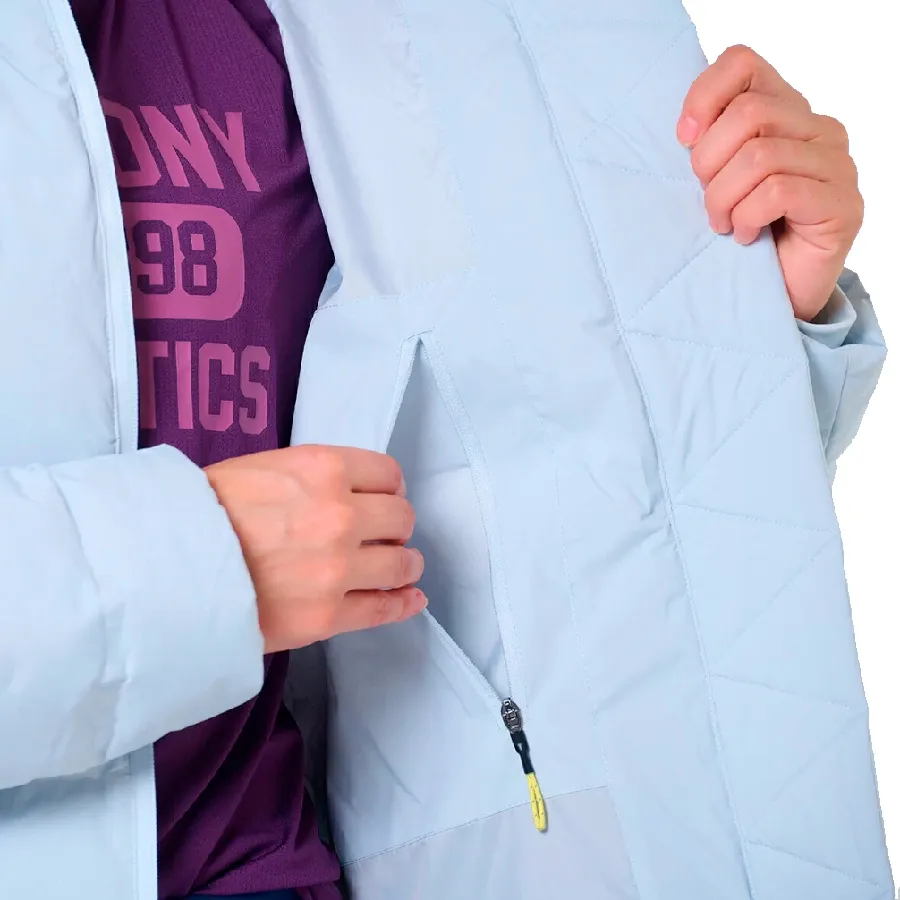 Imagen 3 de 4 de Campera Saucony Surge Heat Long-CELESTE