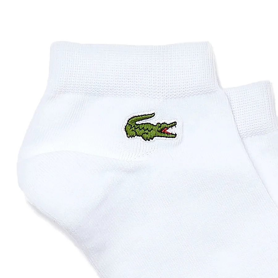 Imagen 1 de 2 de Medias Lacoste Pack X 3-BLANCO