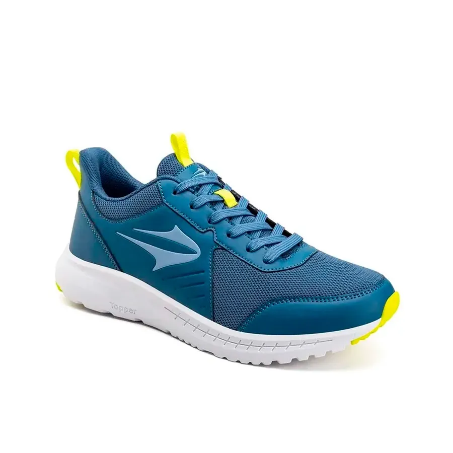 Imagen 1 de 5 de Zapatillas Topper Wind IV-AZUL/CELESTE/LIMA