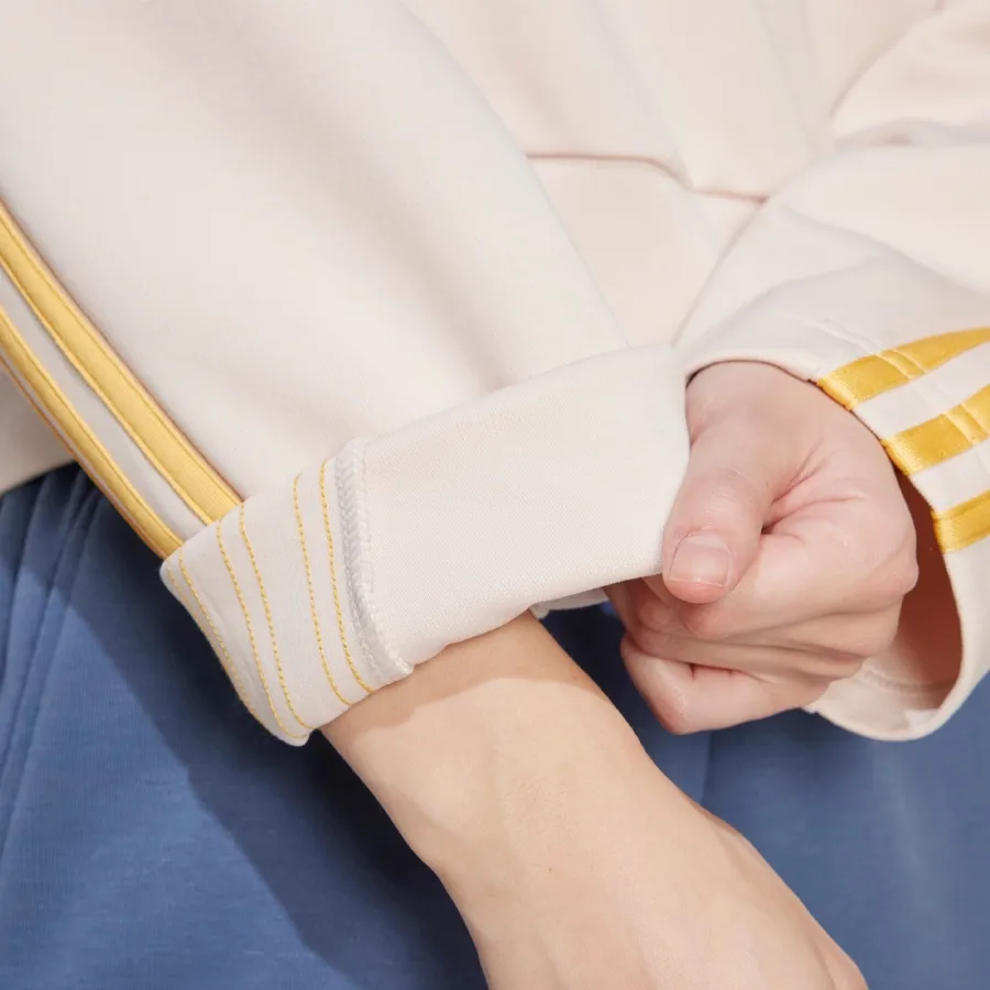 Imagen 3 de 5 de Buzo adidas Future Icon 3 Stripes-NUDE/AMARILLO