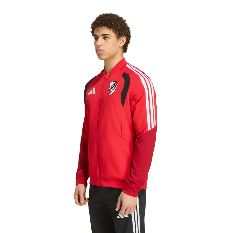 Imagen 0 de 5 de Campera adidas Tiro 26 River Plate 26/27-ROJO/BLANCO/NEGRO