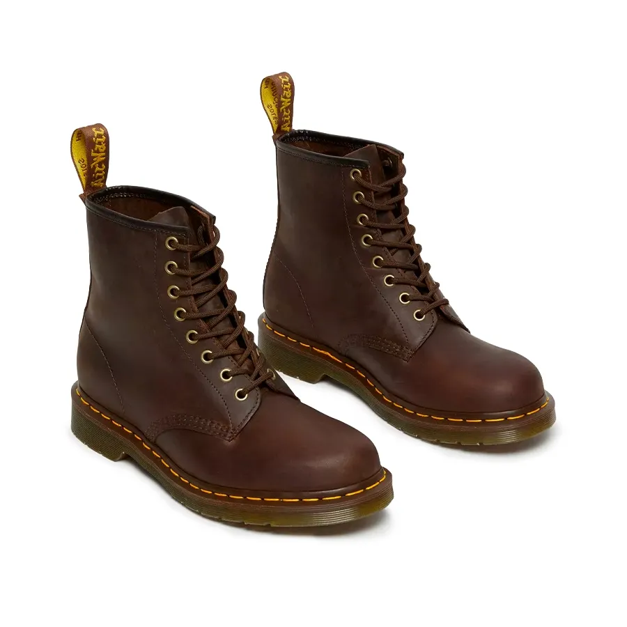 Imagen 2 de 8 de Botas Dr Martens 1460 Bex Crazy Horse-MARRON