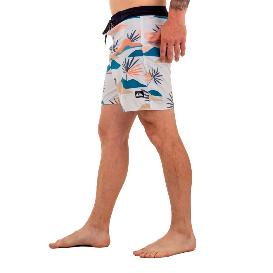 Imagen 1 de 3 de Quiksilver Shorts  Highlite Slow Dazed-BLANCO/COLORES VARIOS