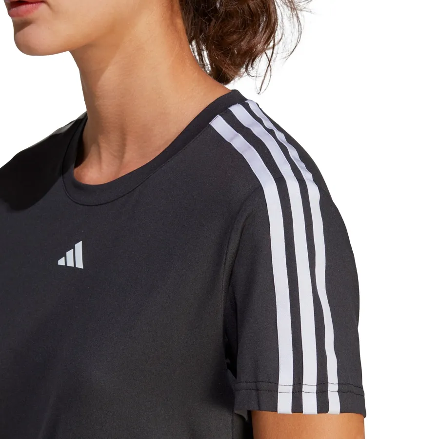 Imagen 3 de 4 de Remera adidas Train Essentials 3 Tiras-NEGRO/BLANCO