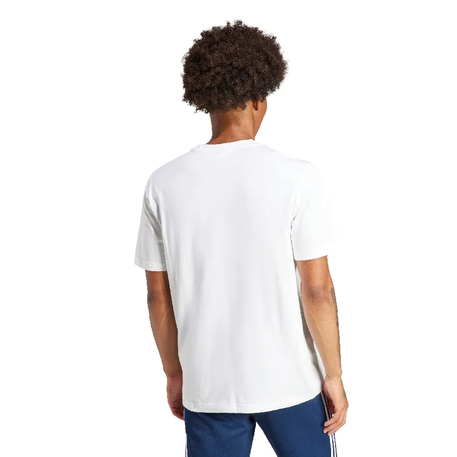 Imagen 1 de 5 de Remera adidas originals Adicolor Trifolio-BLANCO/NEGRO