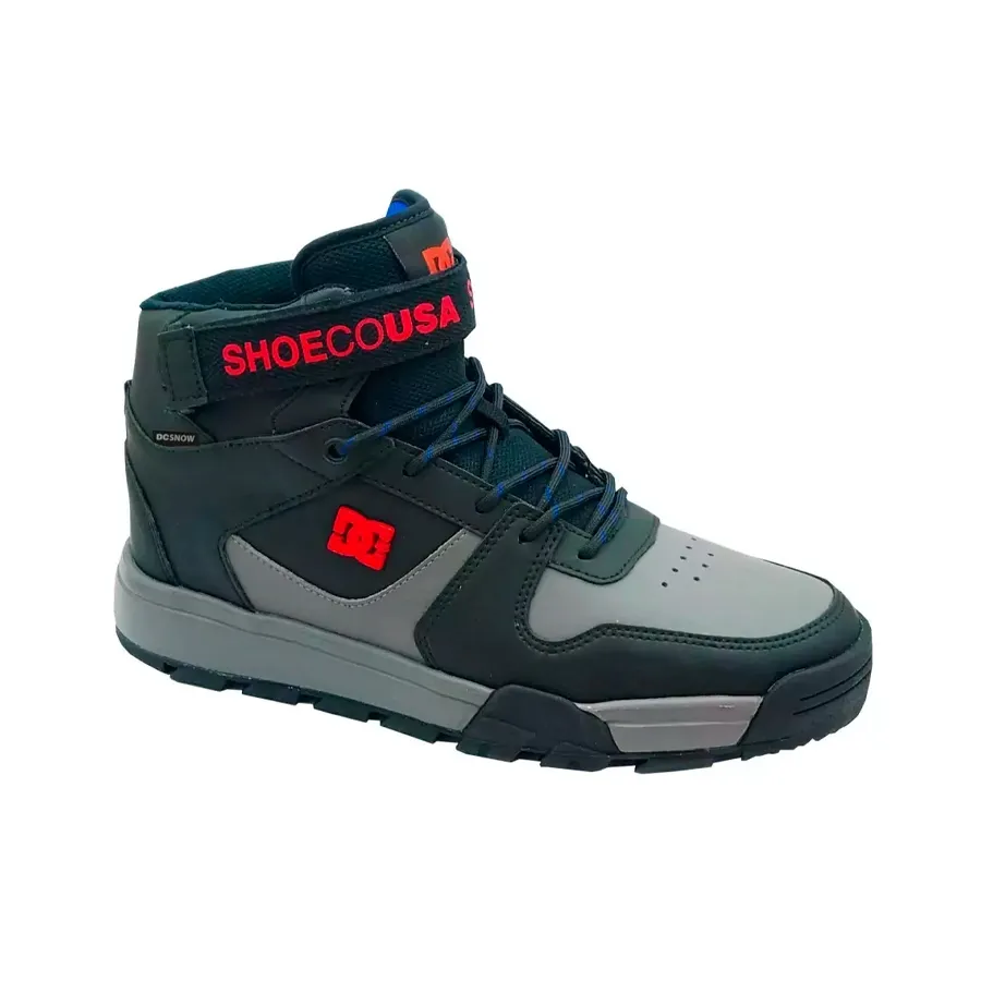 Imagen 1 de 3 de Zapatillas Dc Pensford Wnt Es-NEGRO/GRIS/ROJO