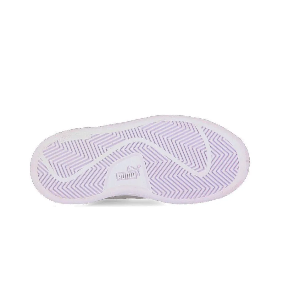 Imagen 3 de 4 de Zapatillas Puma Smash V2 Glitz-NEGRO/PLATA