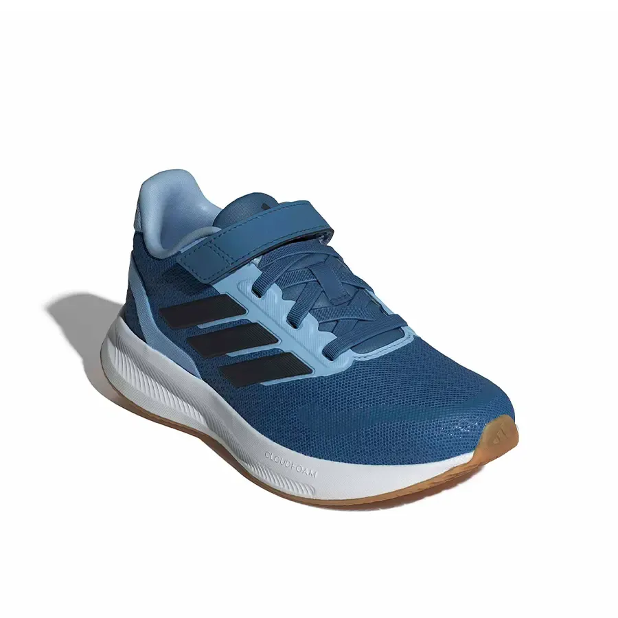Imagen 2 de 8 de Zapatillas adidas Runfalcon 5-AZUL/CELESTE/NEGRO