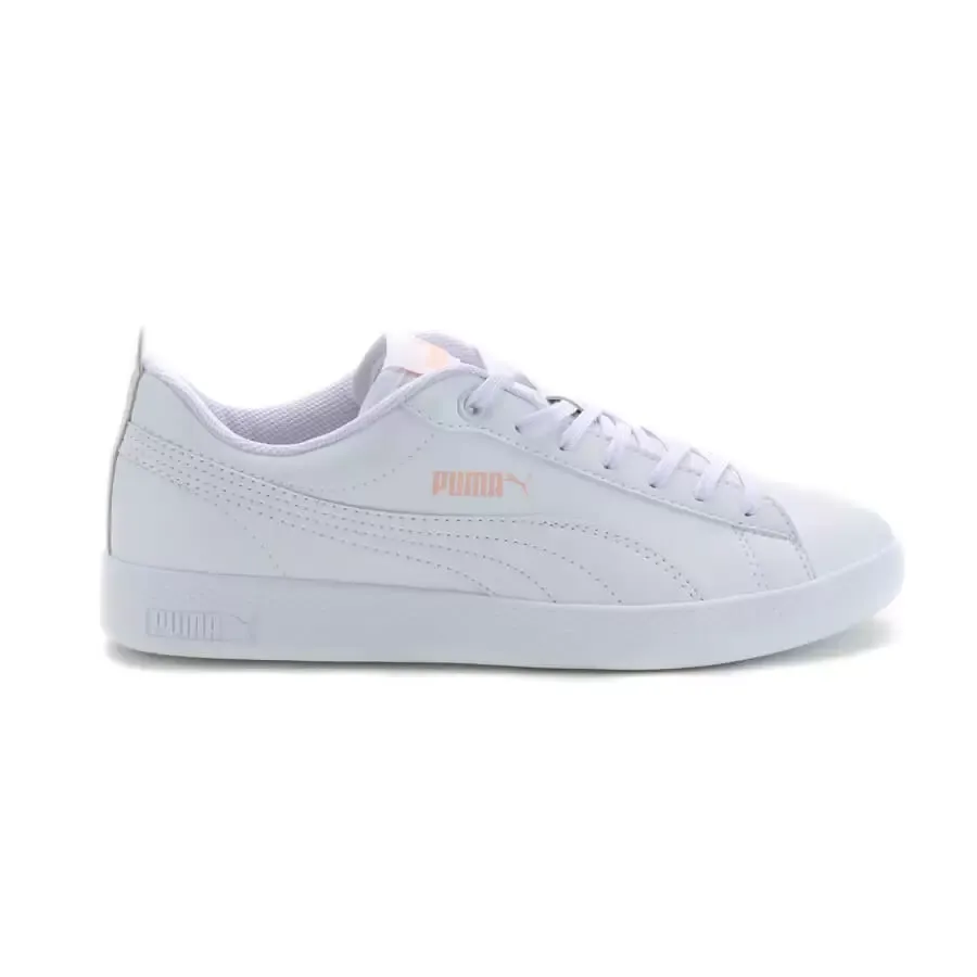 Imagen 4 de 5 de Zapatillas Puma Smash Wmns V2 L Adp-BLANCO/ROSA