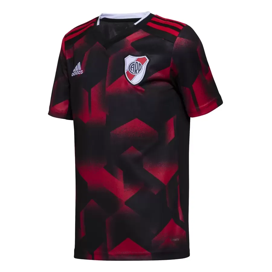 Imagen 0 de 2 de Camiseta adidas River Plate 3 Jsy Y-NEGRO/ROJO