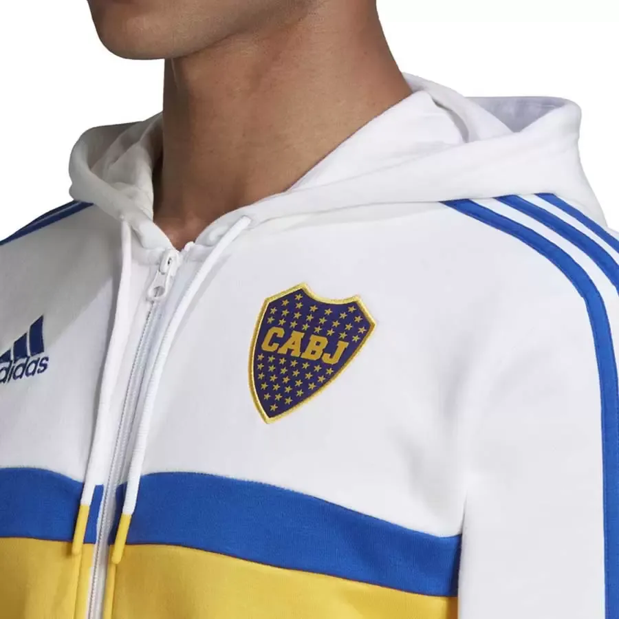 Imagen 3 de 4 de Campera adidas Boca Juniors-BLANCO/AZUL/AMARILLO