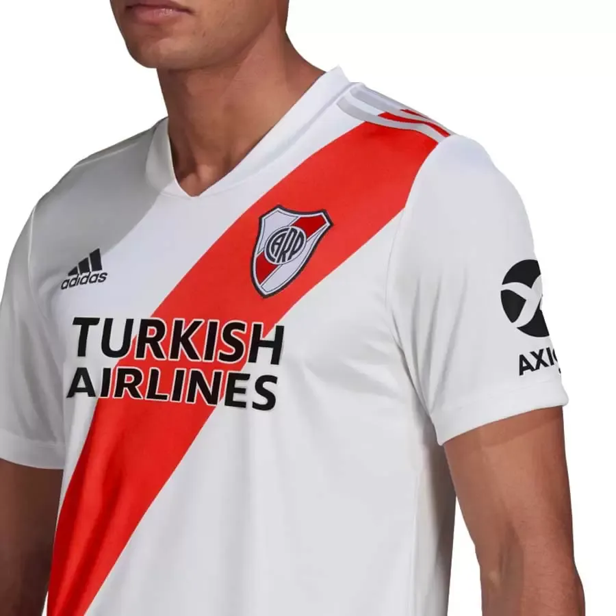 Imagen 3 de 5 de Camiseta adidas River Plate-BLANCO/ROJO