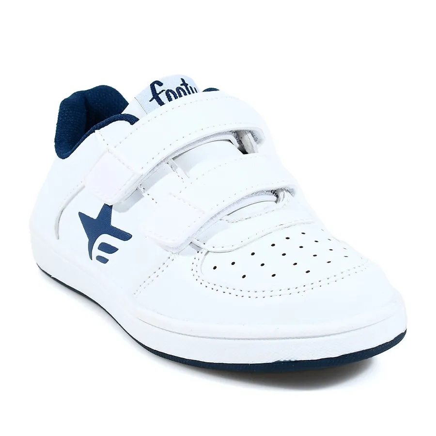 Imagen 1 de 3 de Zapatillas Footy Escolar Stanford 21-BLANCO/AZUL