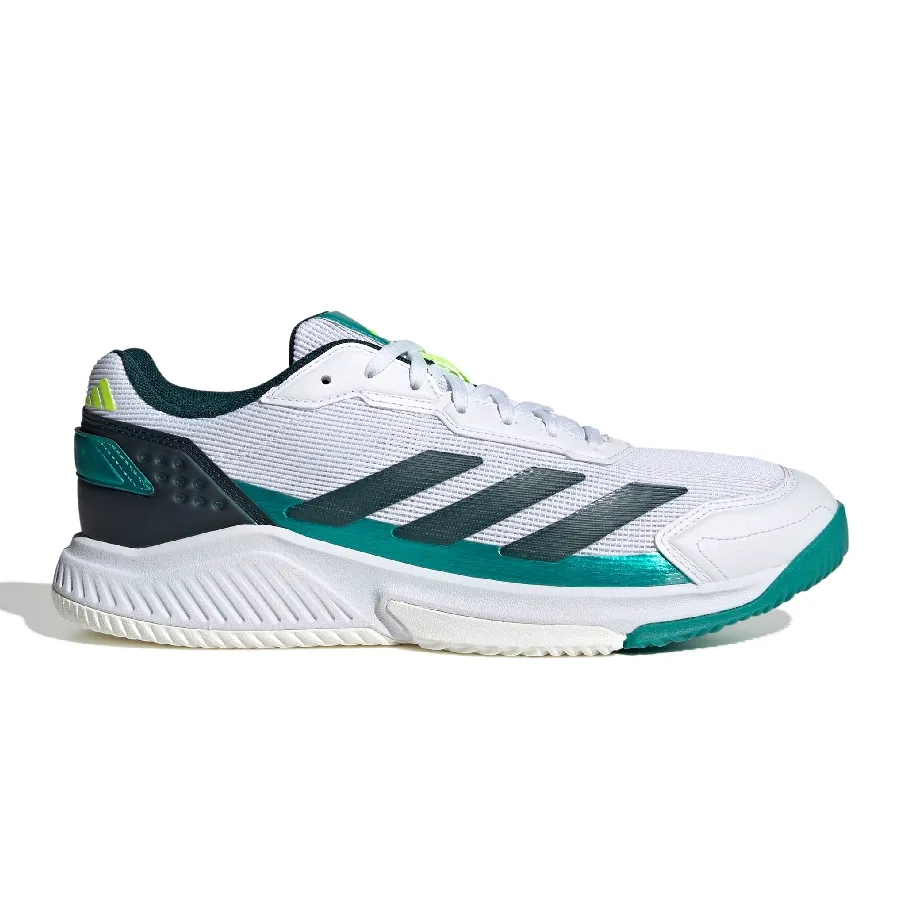 Imagen 0 de 7 de Zapatillas adidas Courtquick Padel-BLANCO/PETROLEO/VERDE
