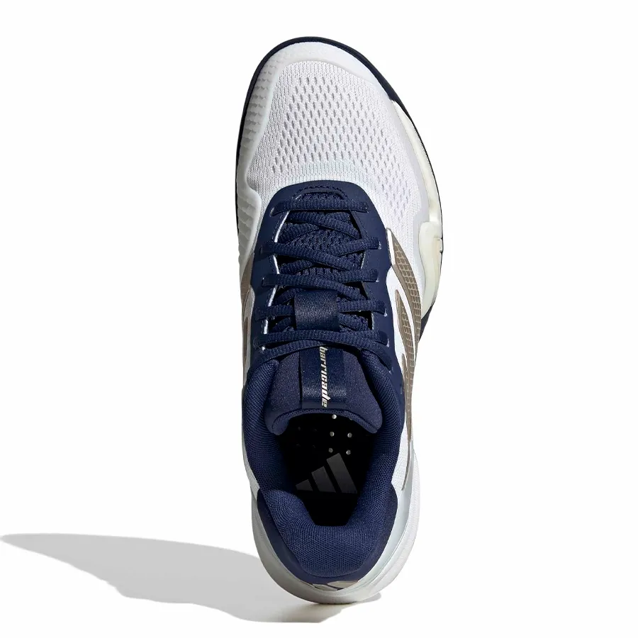 Imagen 3 de 7 de Zapatillas adidas Barricade 14-BLANCO/MARINO/DORADO