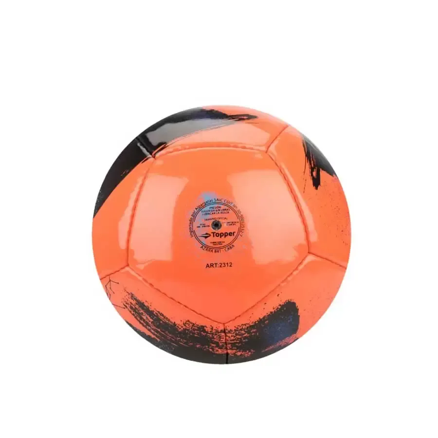 Imagen 1 de 3 de Pelota Topper Ultimate V Futsal-NARANJA/NEGRO