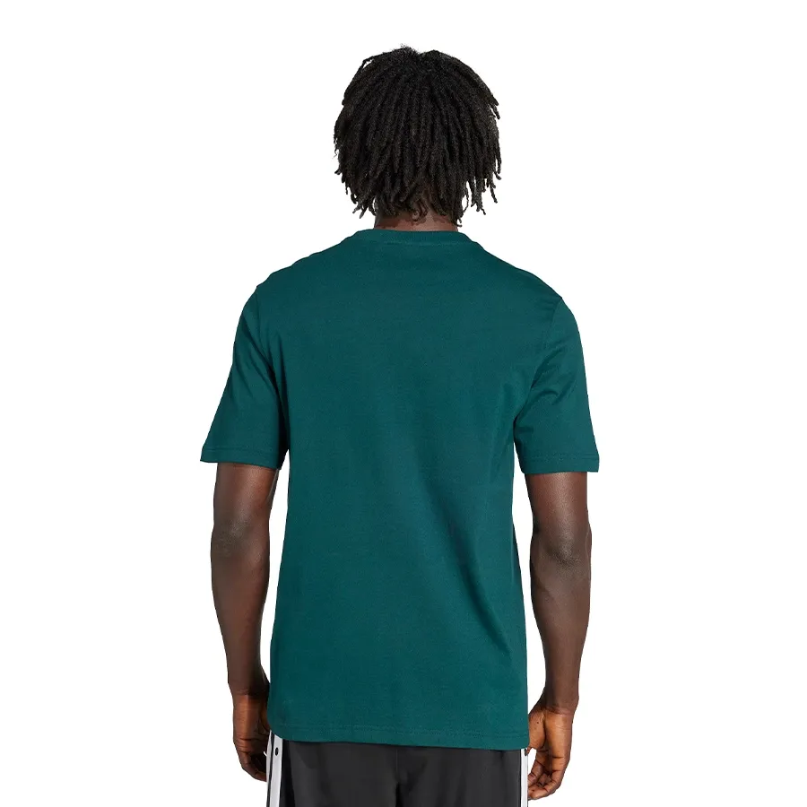 Imagen 1 de 5 de Remera adidas originals Adicolor Trifolio-PETROLEO/NEGRO