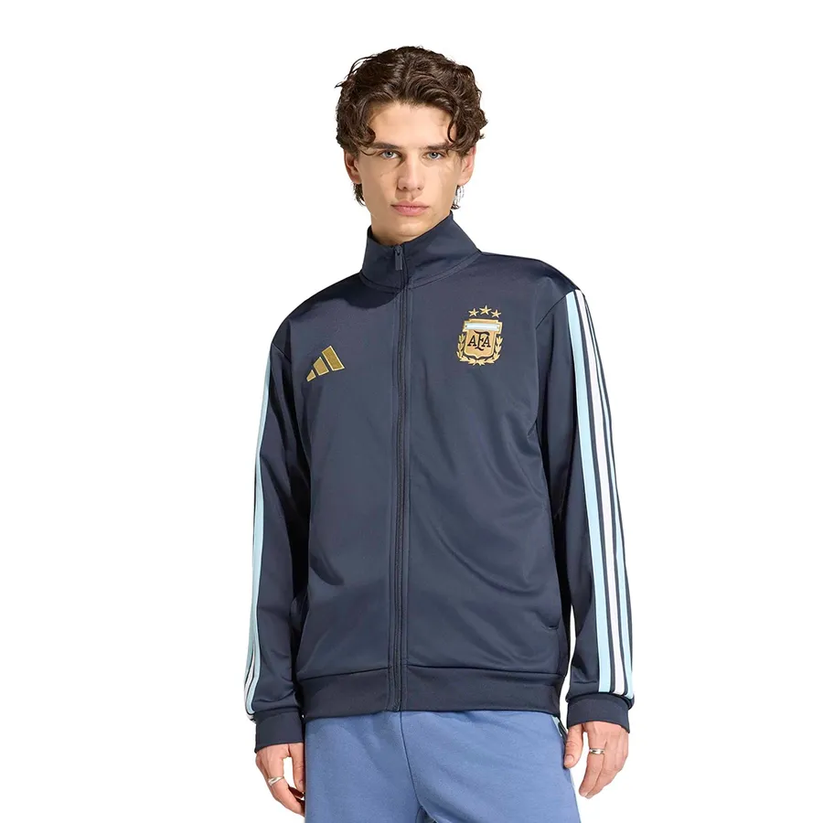 Imagen 0 de 5 de Campera adidas Deportiva Adn Argentina-MARINO/BLANCO/CELESTE