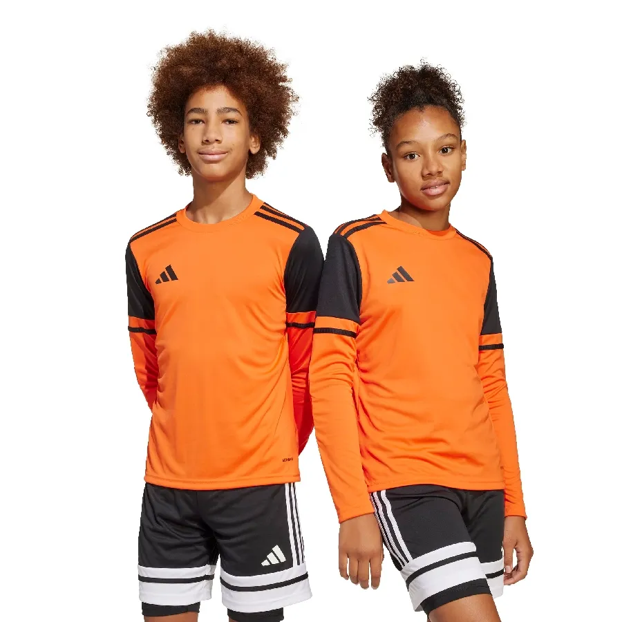 Imagen 2 de 4 de Remera adidas Squadra 25 Goalkeeper Long Sleeve-NARANJA/NEGRO