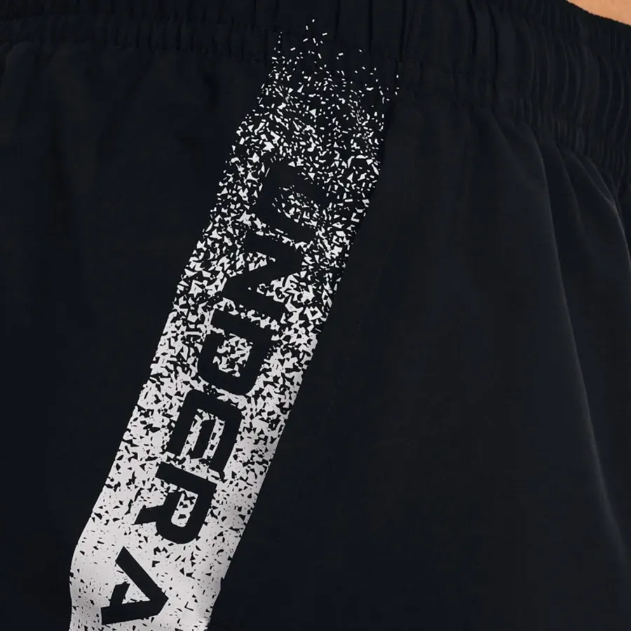Imagen 2 de 3 de Shorts Under Armour Woven Graphic-NEGRO/BLANCO