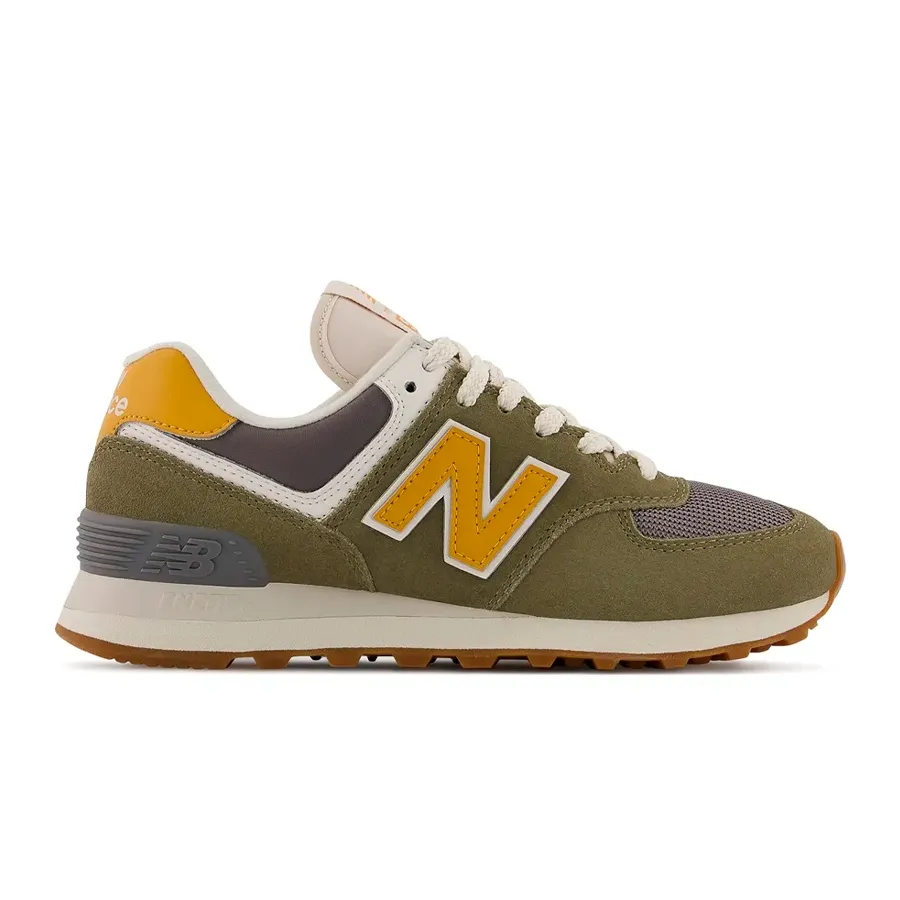 Imagen 0 de 6 de Zapatillas New Balance 574-OLIVA/AMARILLO/NATURAL