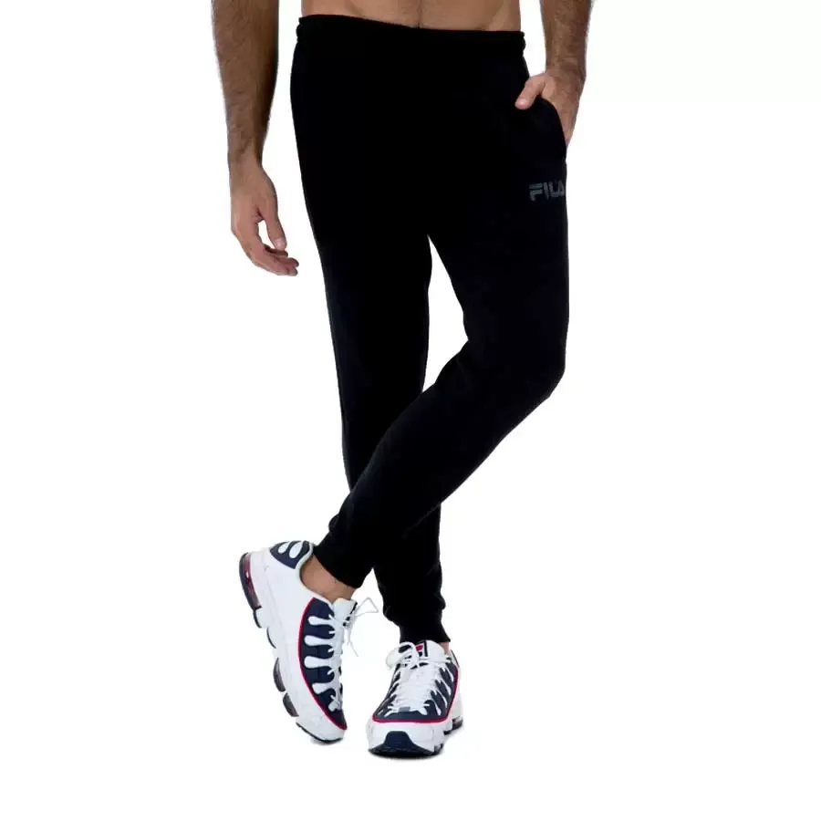 Imagen 1 de 2 de Pantalón Fila Frs Men Basicos Chupin-NEGRO