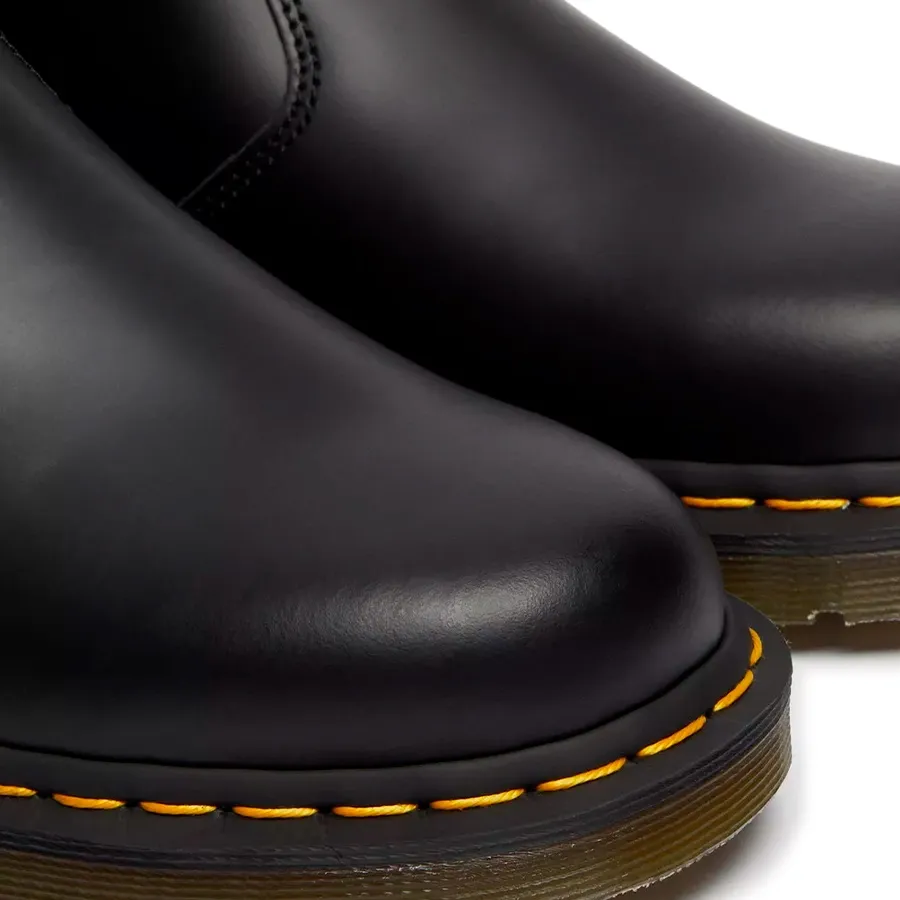 Imagen 7 de 8 de Botas Dr Martens Chelsea 2976 Yellow Stitch Smooth-NEGRO