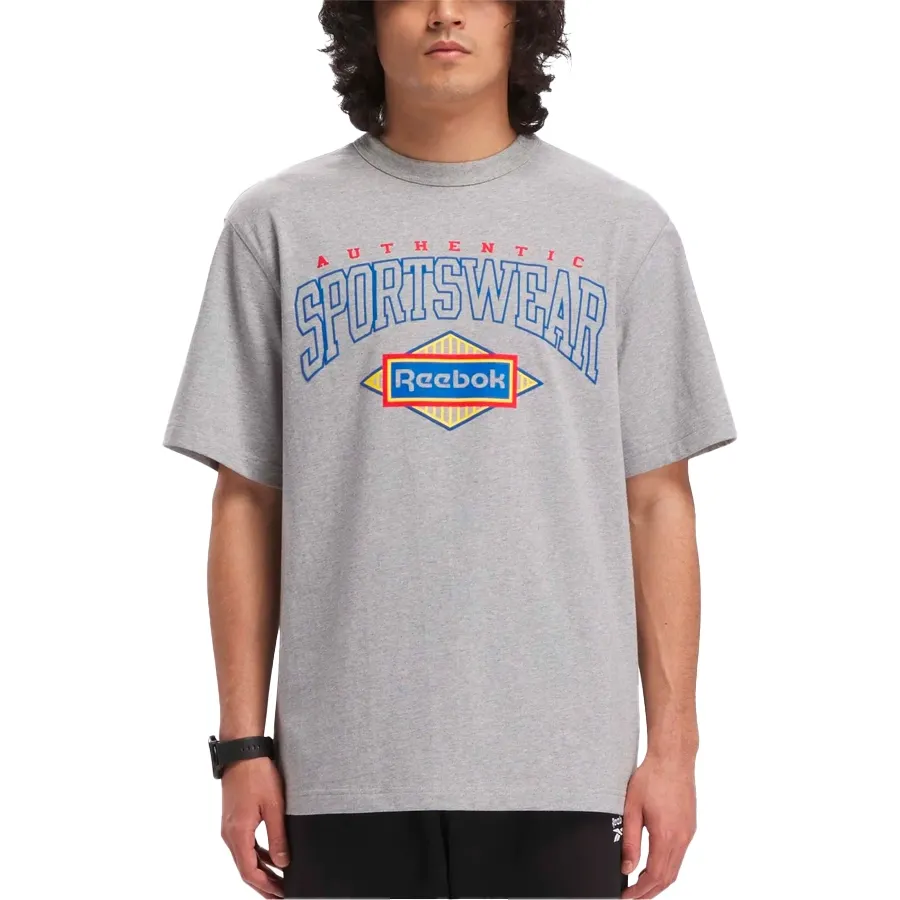 Imagen 0 de 2 de Remera Reebok Classic Sporting-GRIS/AZUL