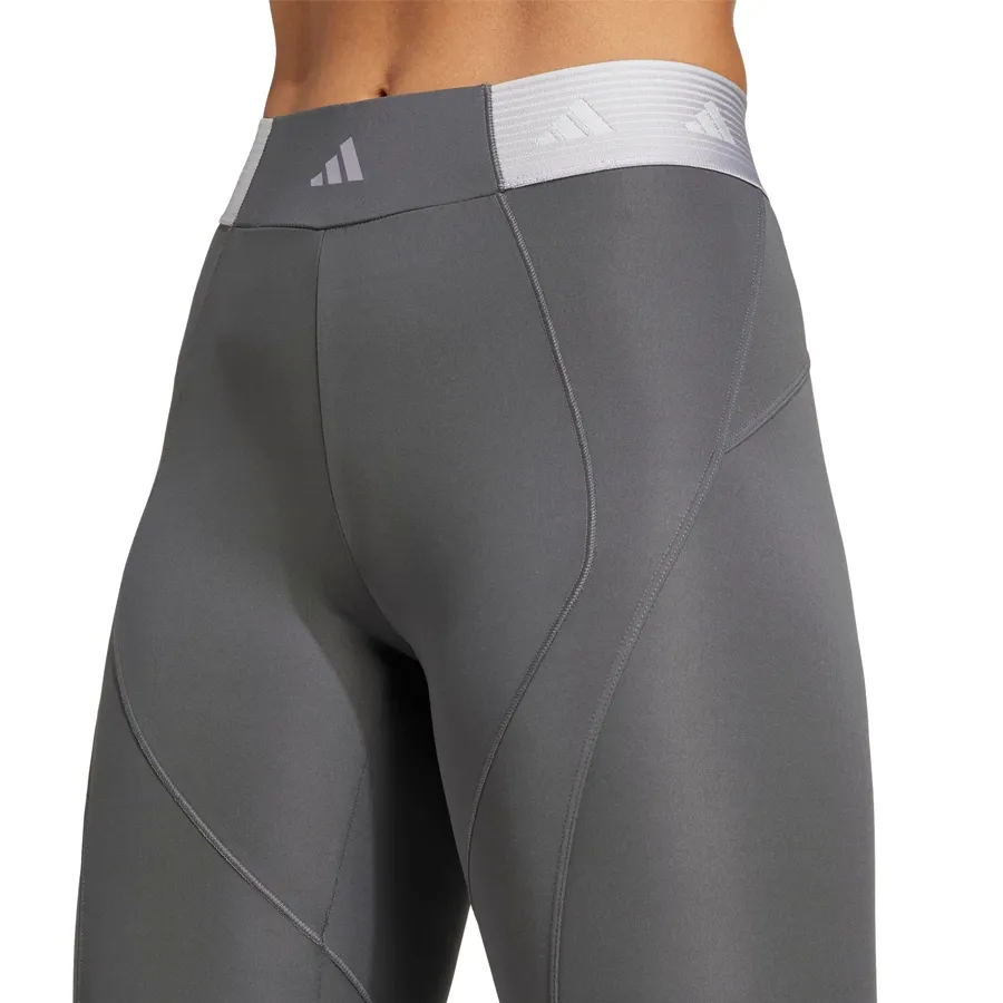 Imagen 2 de 5 de Calza Larga adidas Hipergam-GRIS/BLANCO