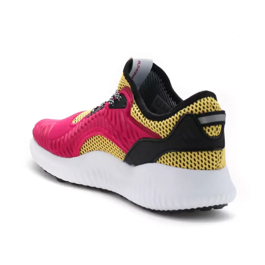 Imagen 2 de 5 de Zapatillas adidas Alphabounce Lux W-FUCSIA/AMARILLO/NEGRO