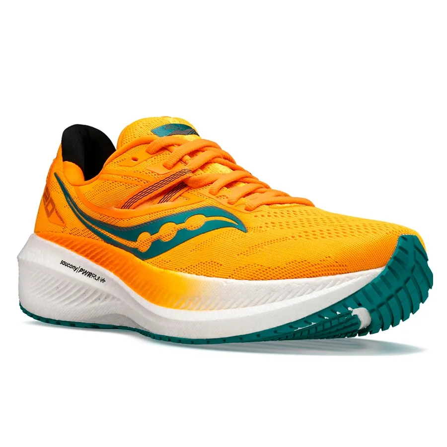 Imagen 2 de 5 de Zapatillas Saucony Triumph 20-NARANJA/BLANCO